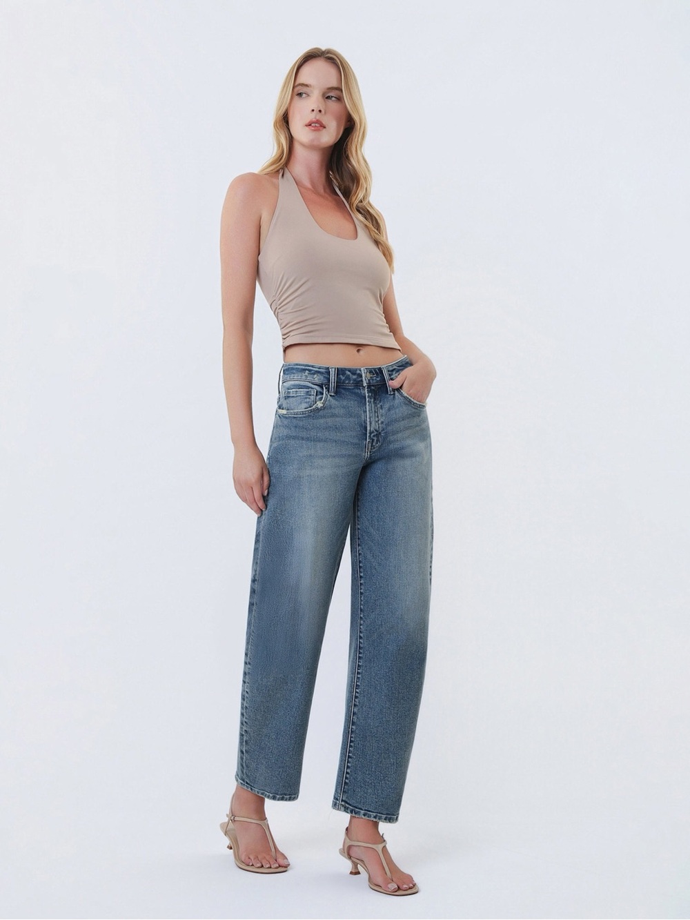 Flying Monkey NWT High Rise Barrel Jeans | 25